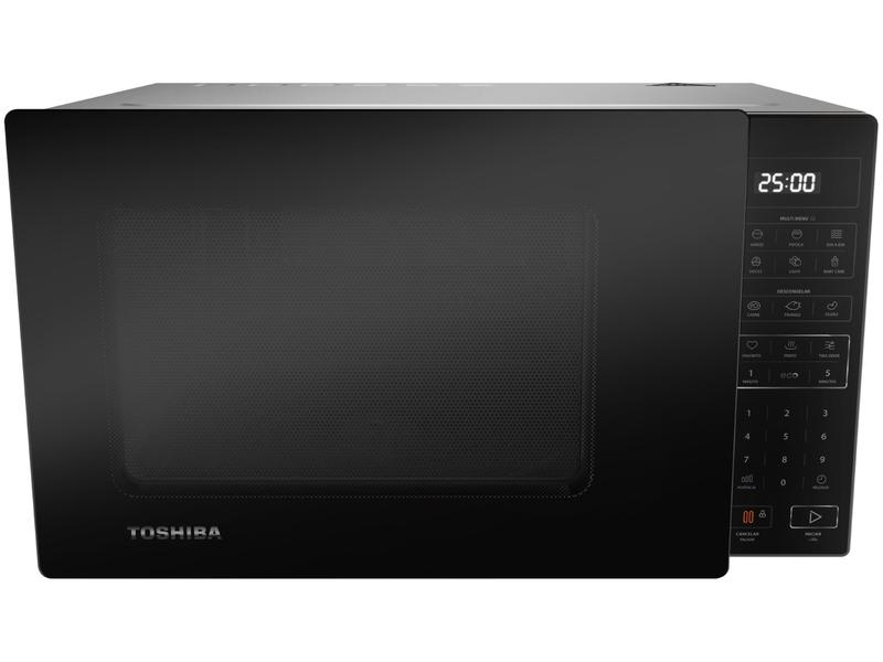 Micro-ondas Toshiba 27L SmartPlate Cinza - Micro-ondas - Magazine